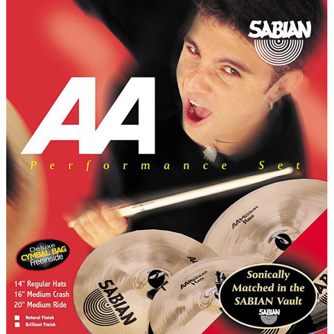 Sabian AA Performance Pack with Cymbal Bag